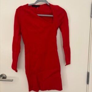 Endless Rose - Cut Out Long Sleeve Mini Dress